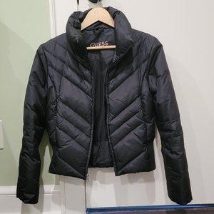 Guess down winter jacket, black